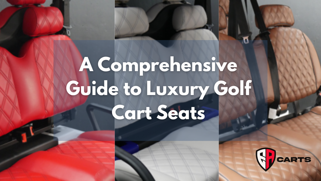 Luxury Golf Cart Seats|