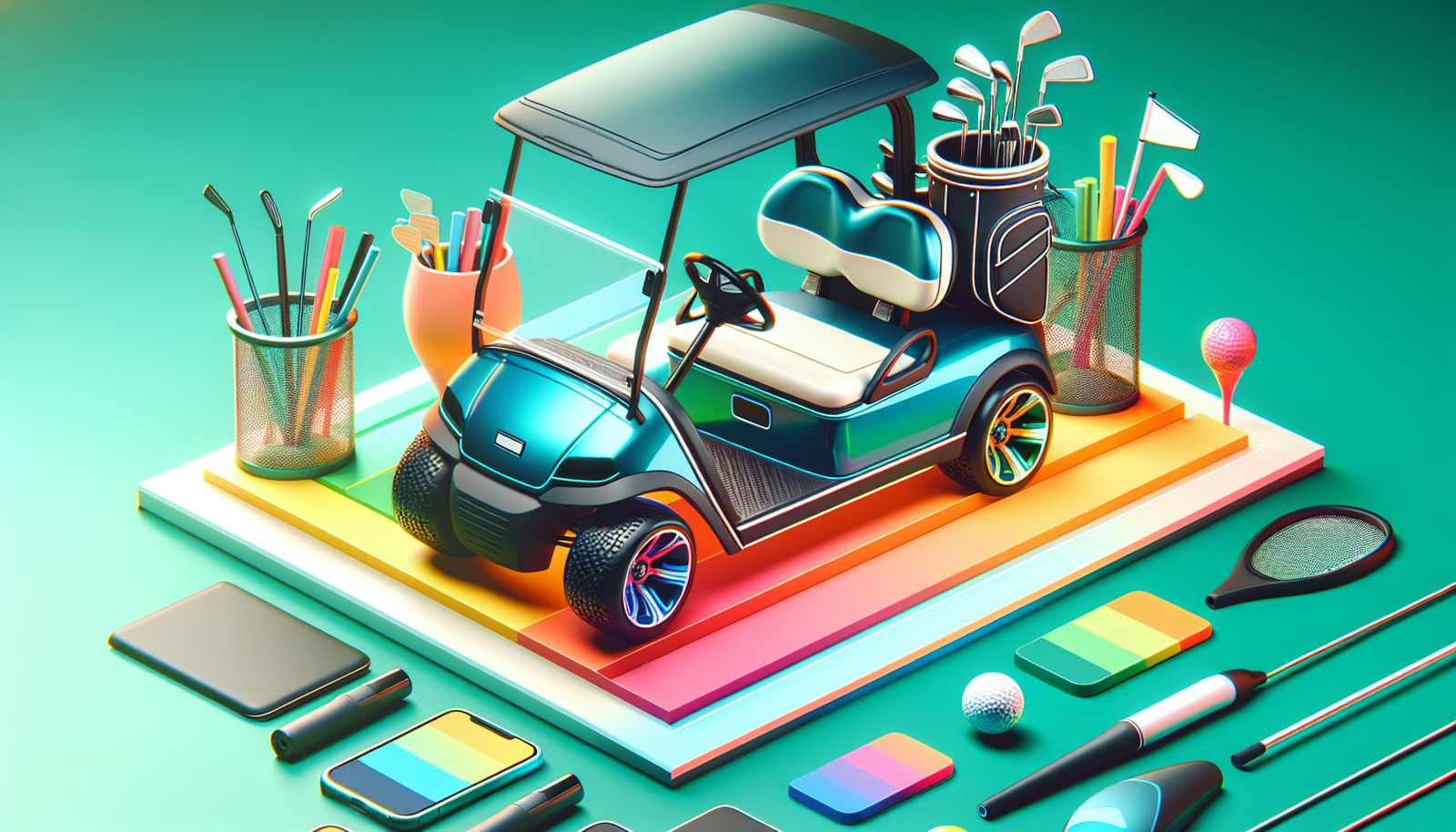 Most popular golf cart colors ranked by resale value
