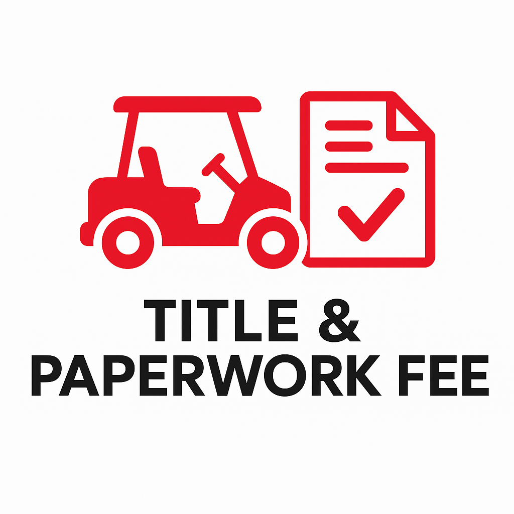 Title & Paperwork Fee – EA Carts